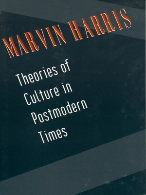 cover image of Theories of Culture in Postmodern Times